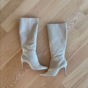 SCHUTZ Oyster Heeled Knee-High Boots